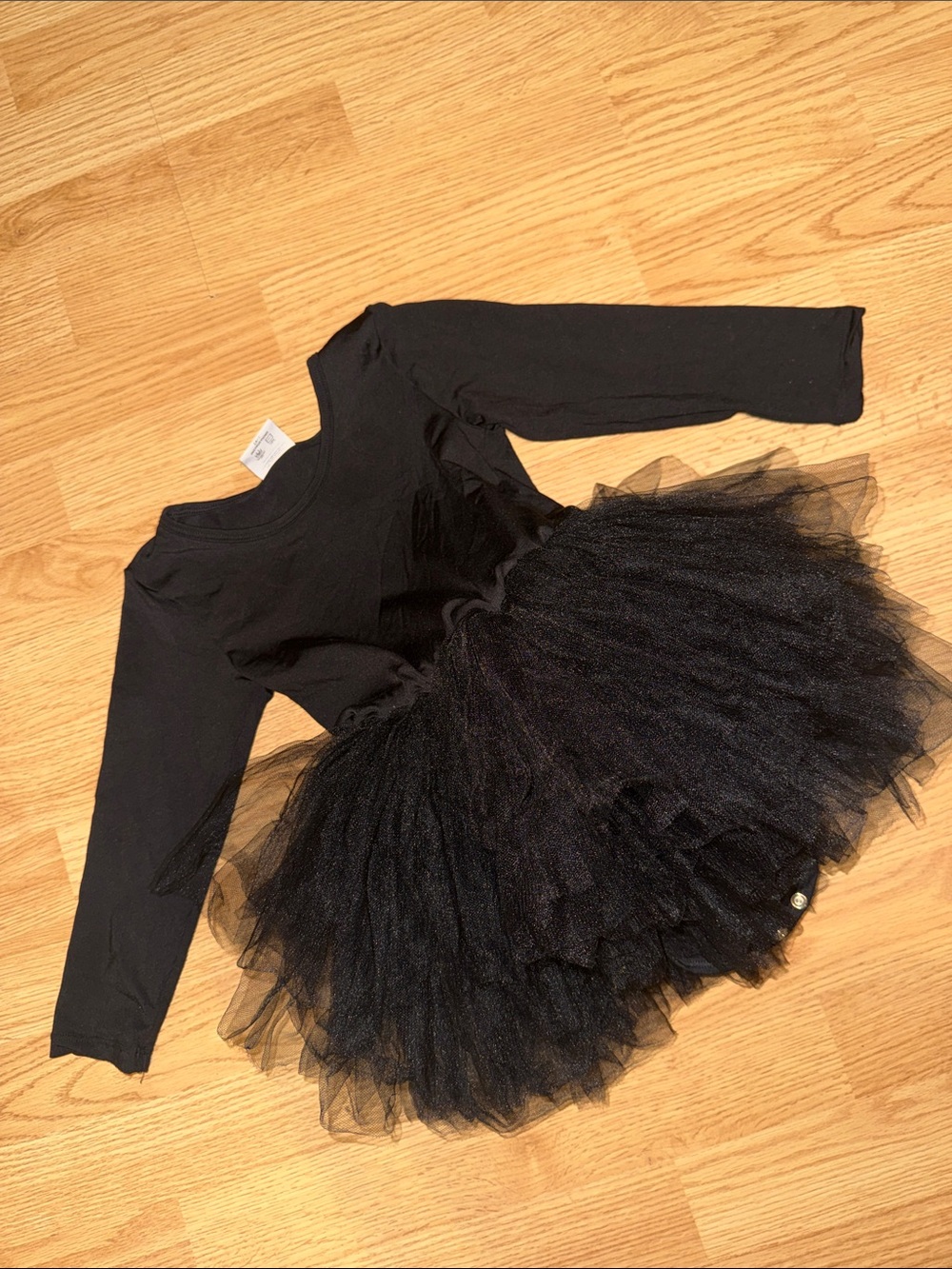 Girls Black Tulle Ballet Costume Dress - Classic Tutu